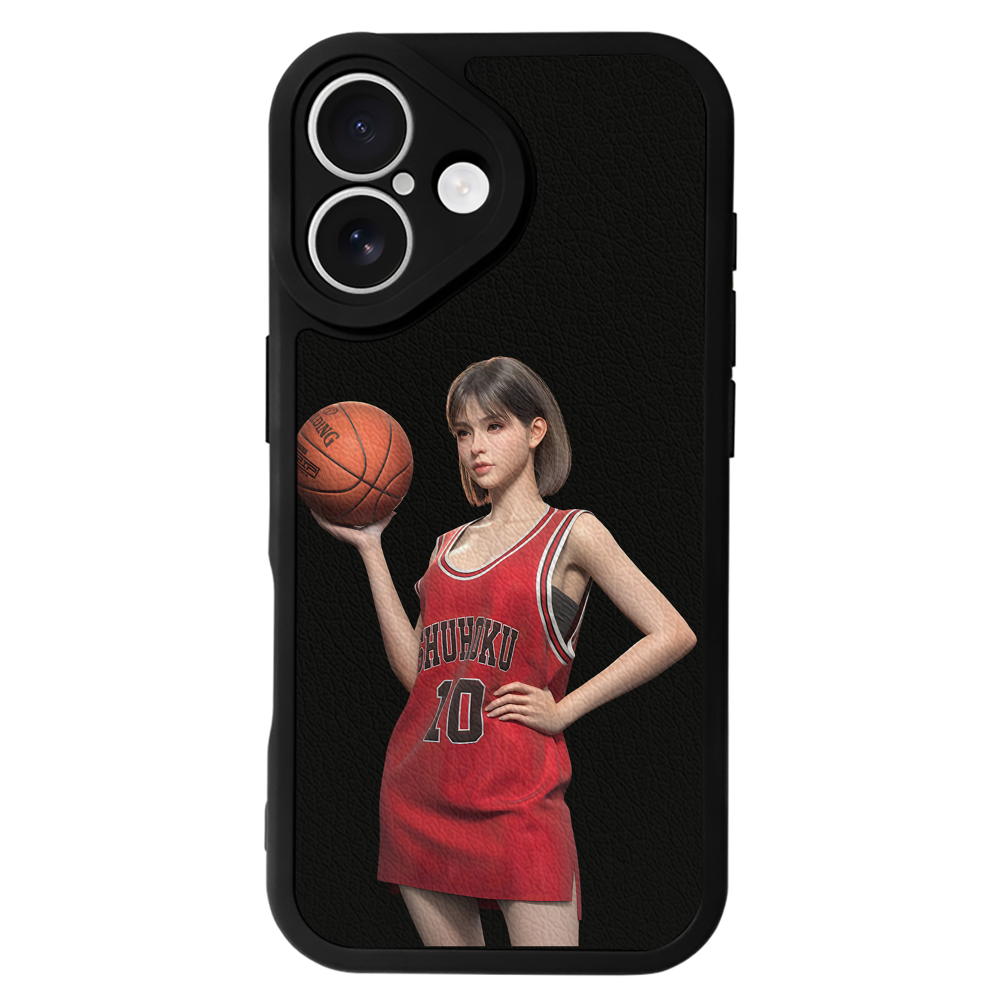 （画像用） SLAM DUNK／スラムダンク 【iPhone 16シリーズ対応】シリコンスマホケース（レザー調） 材質：シリコン
